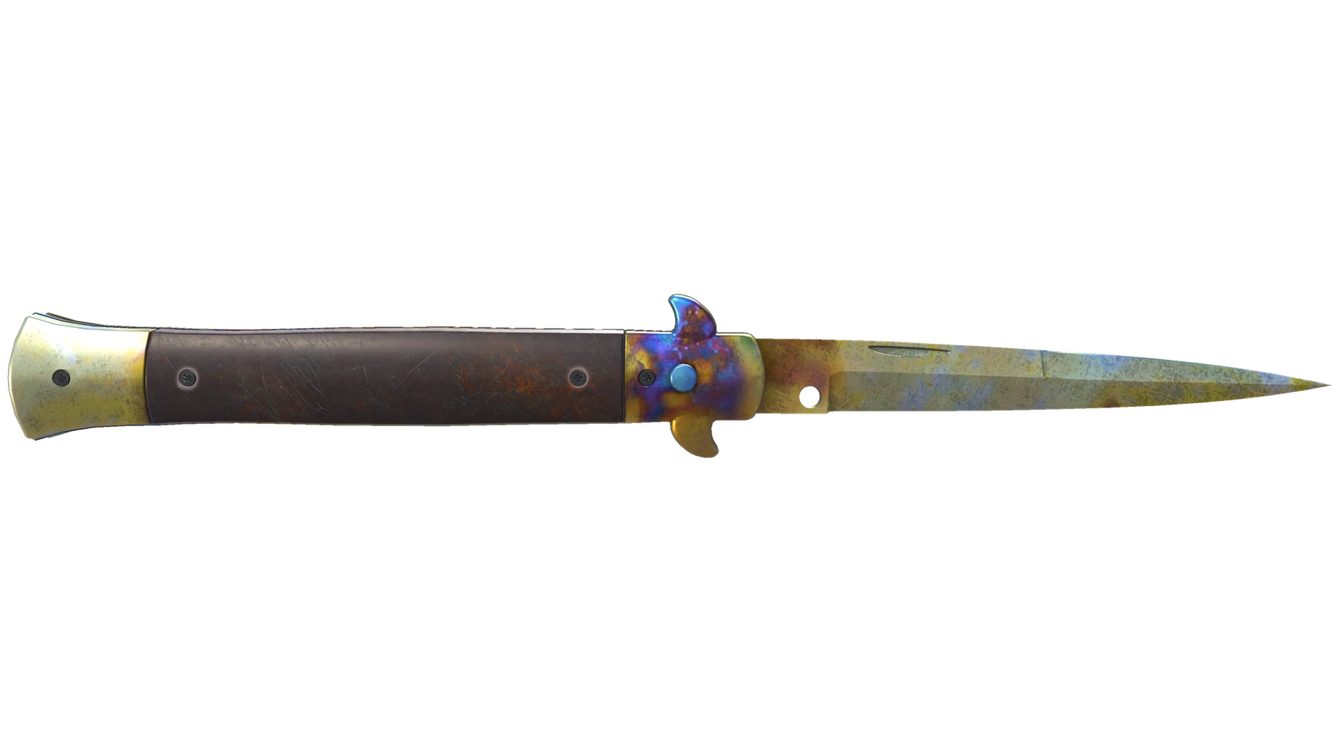 ★ Stiletto Knife | Case Hardened (Field-Tested)