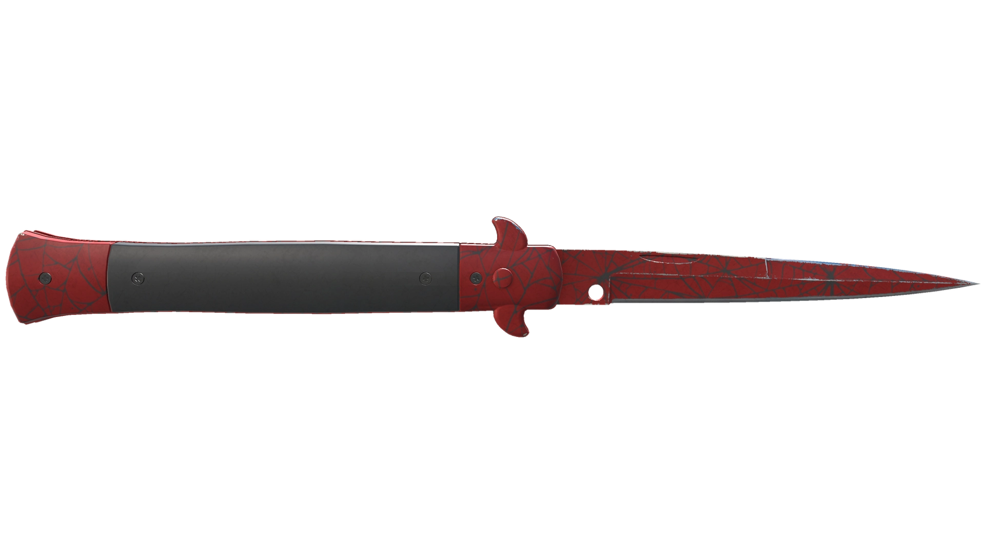 ★ Stiletto Knife | Crimson Web (Field-Tested)