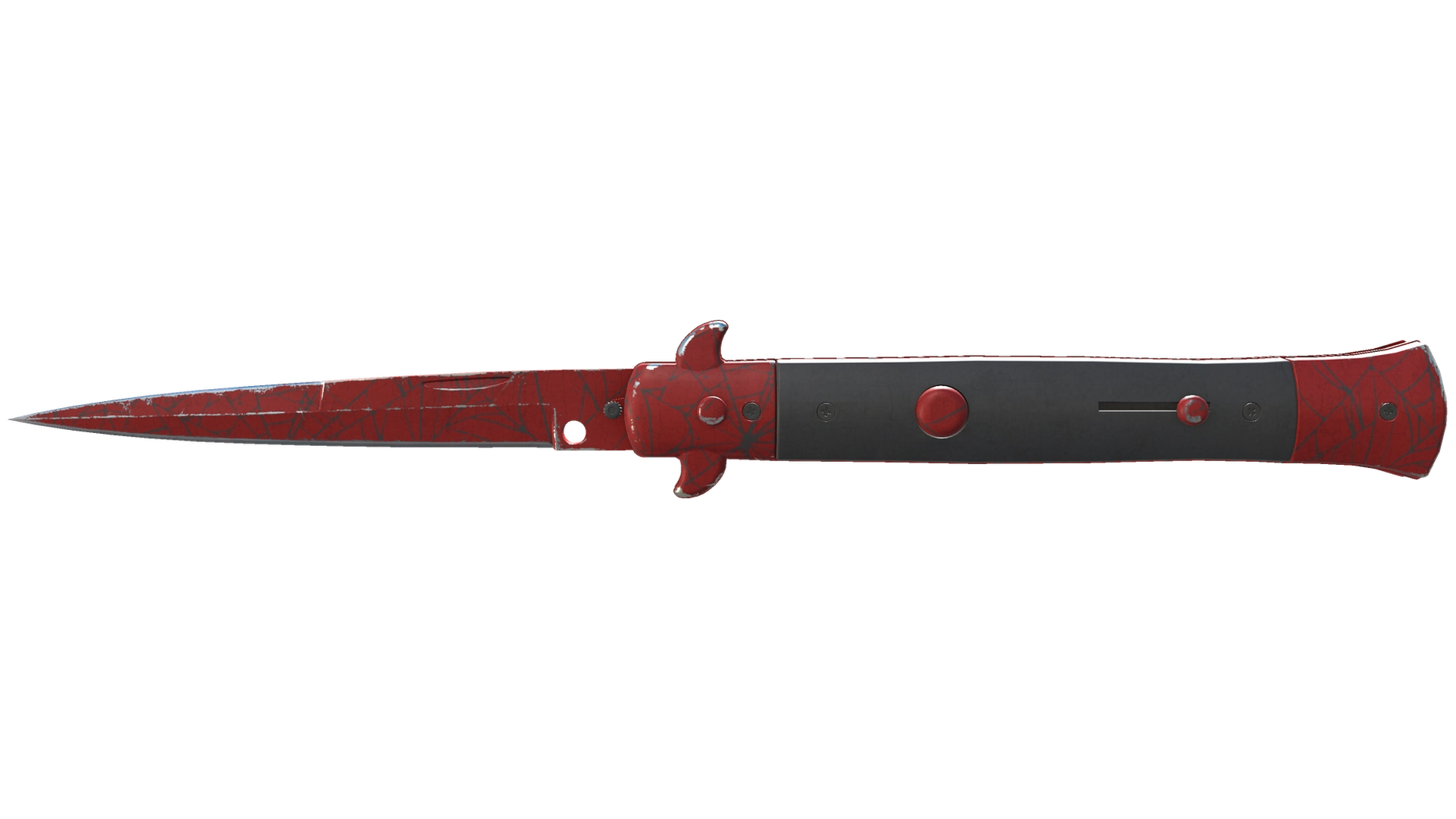 ★ Stiletto Knife | Crimson Web (Field-Tested)