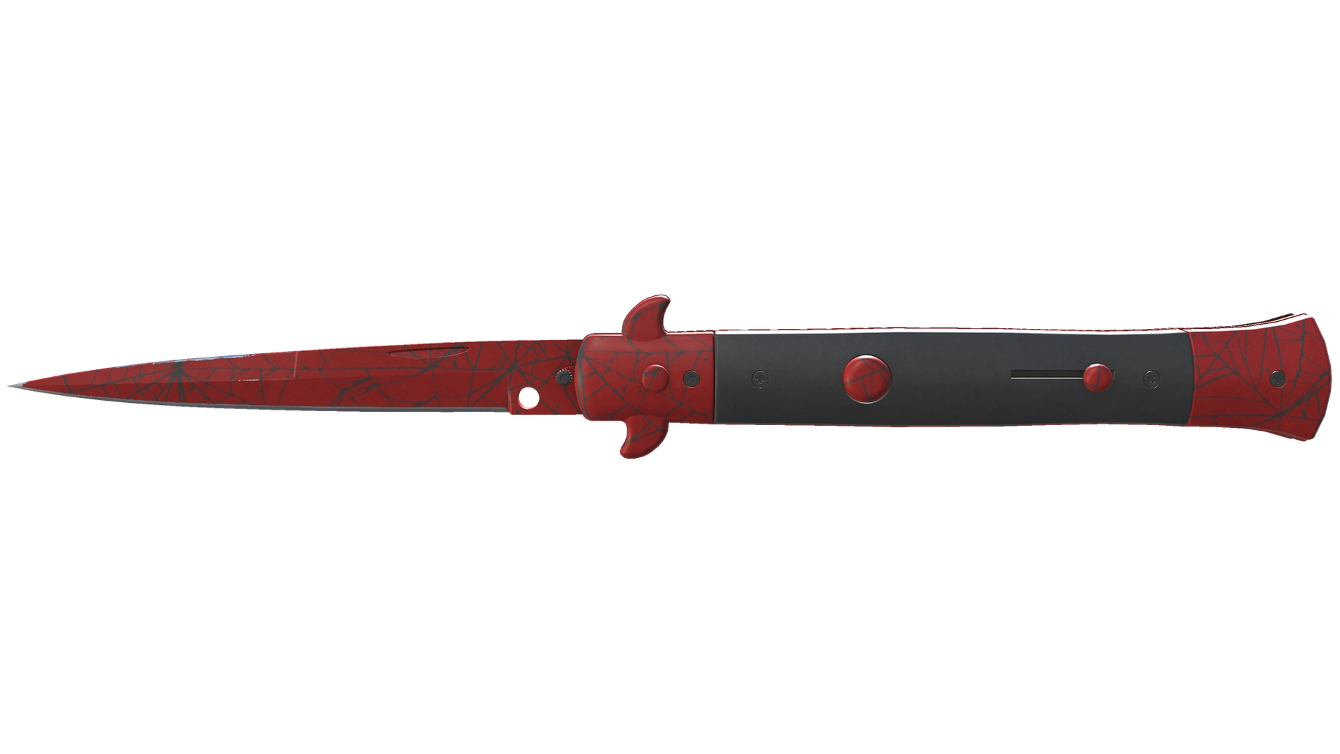 ★ Stiletto Knife | Crimson Web (Minimal Wear)
