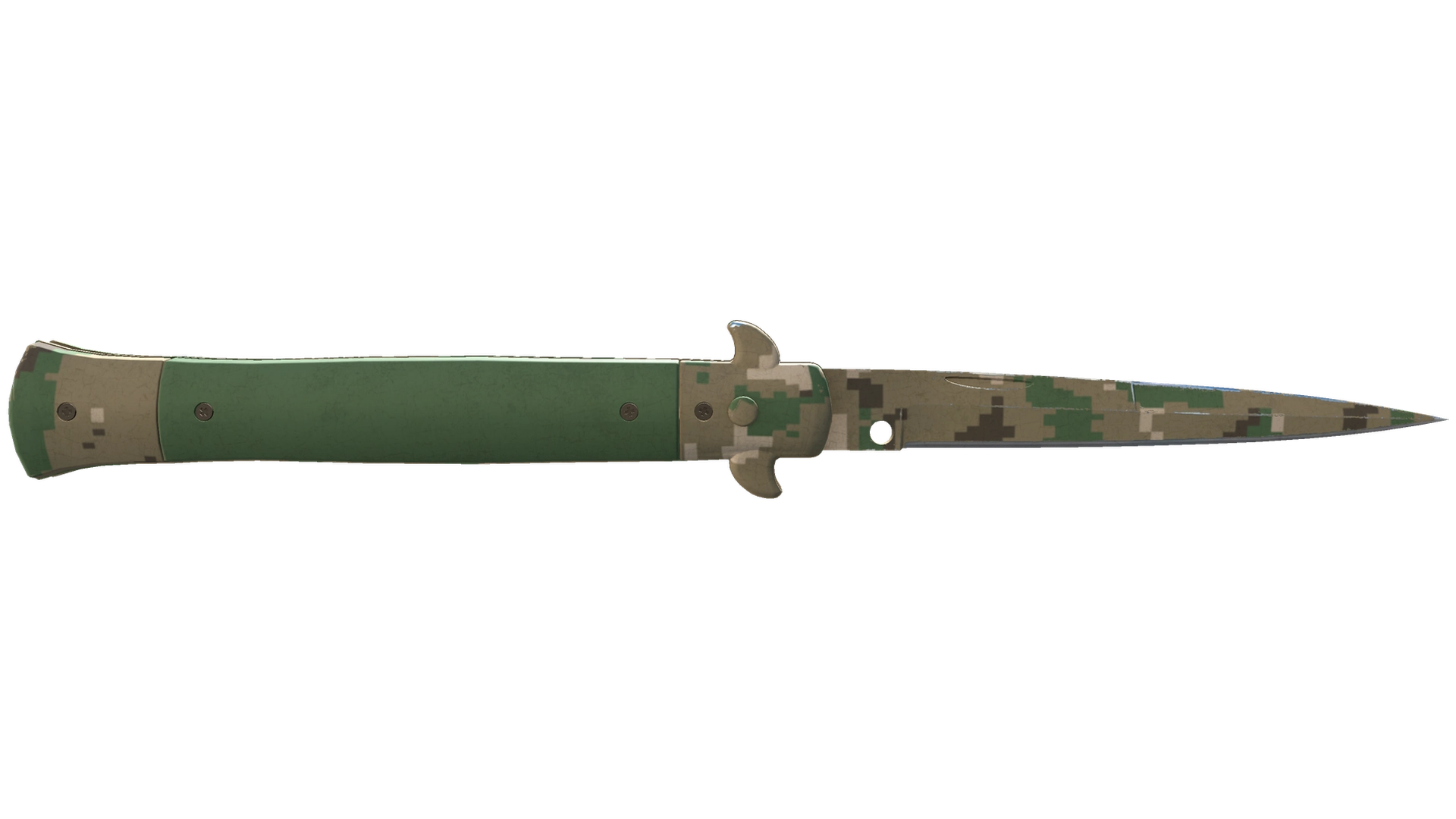 ★ Stiletto Knife | Forest DDPAT (Field-Tested)