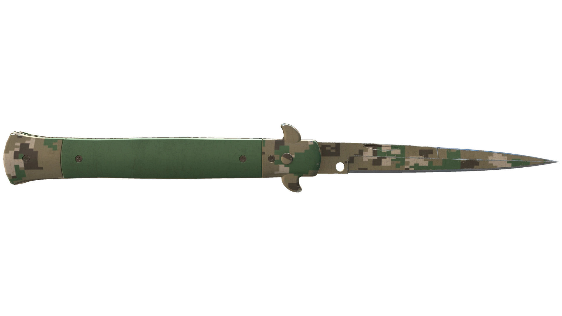 ★ Stiletto Knife | Forest DDPAT (Field-Tested)