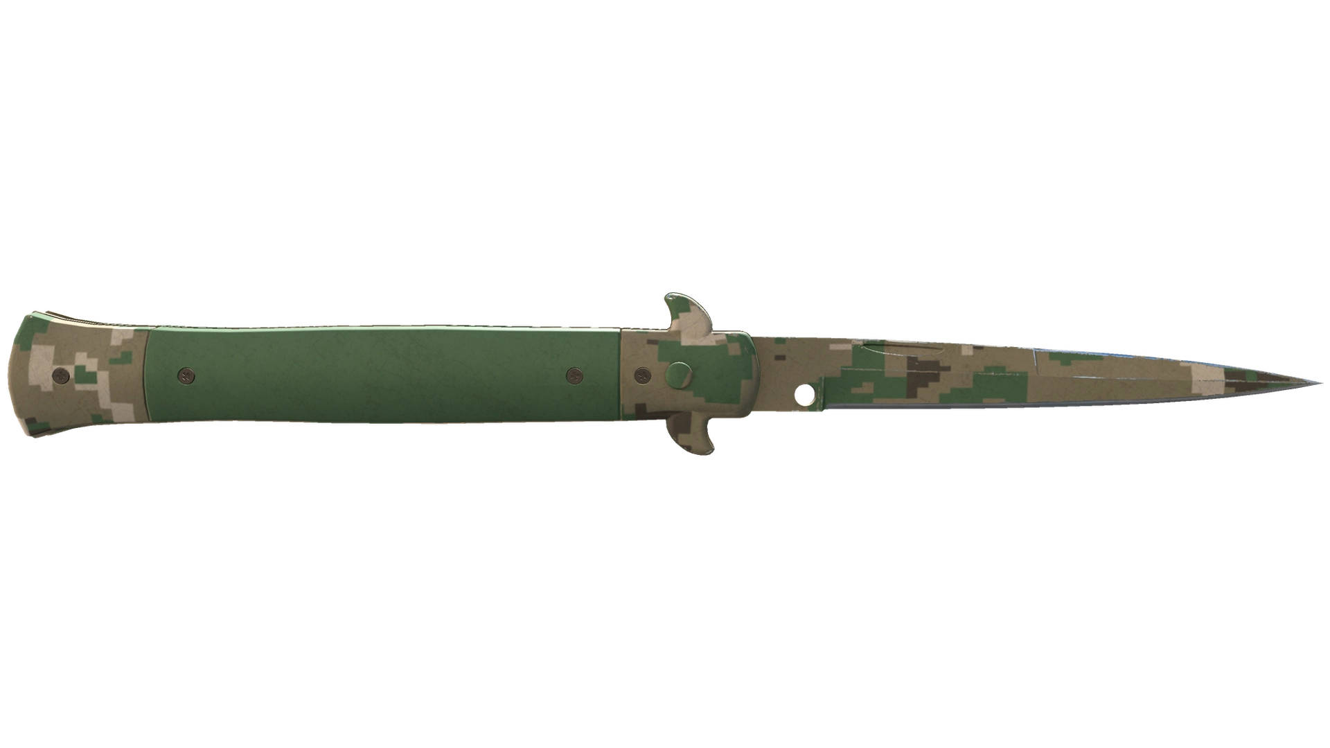 ★ Stiletto Knife | Forest DDPAT (Field-Tested)