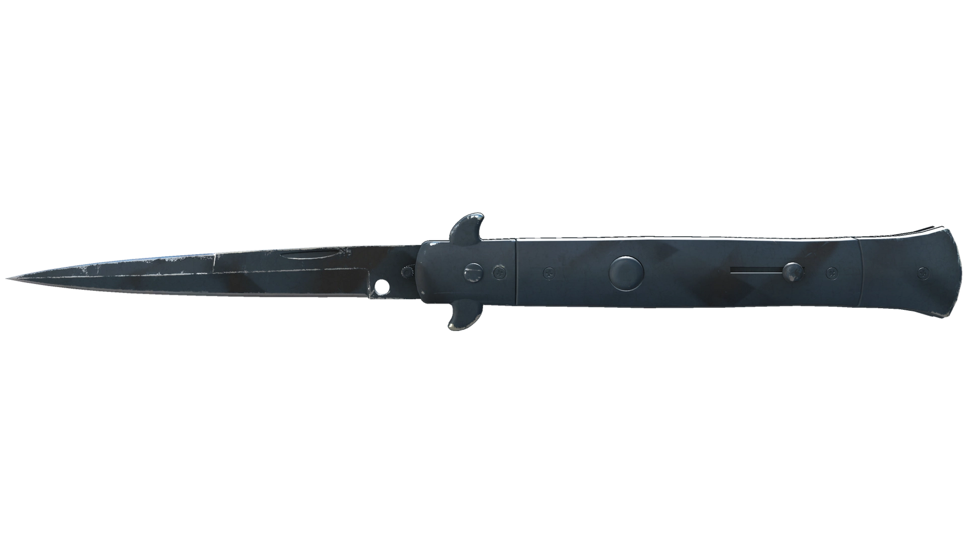 ★ Stiletto Knife | Night Stripe (Well-Worn)