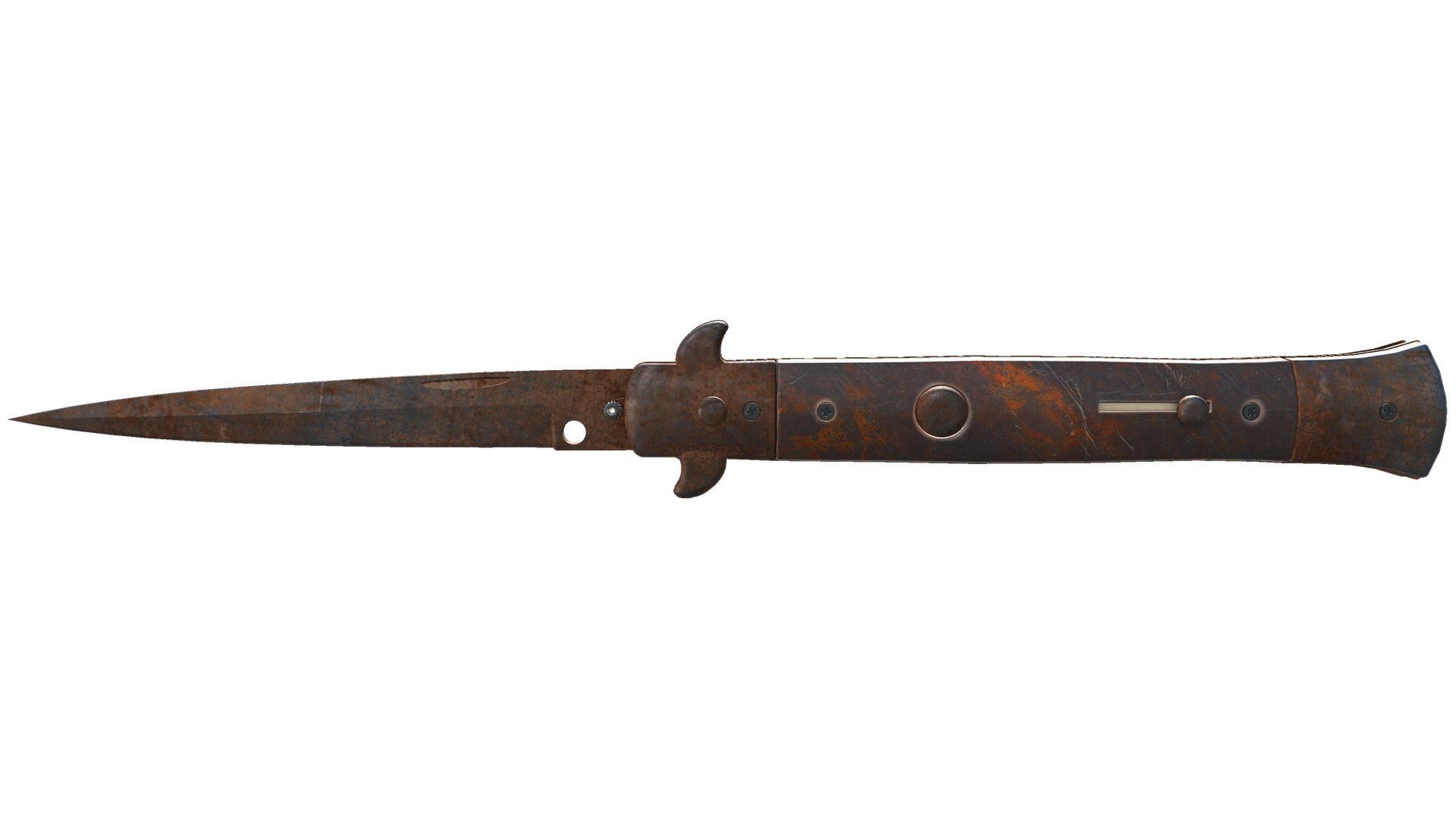 ★ Stiletto Knife | Rust Coat (Battle-Scarred)