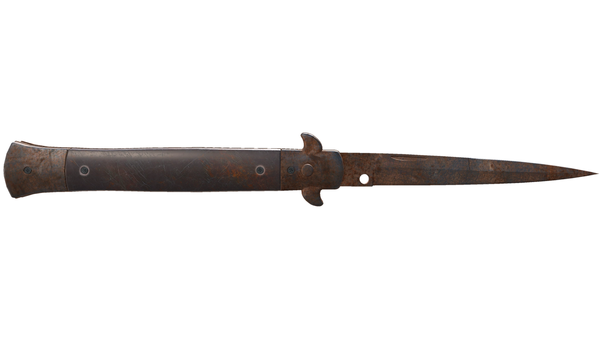 ★ Stiletto Knife | Rust Coat (Battle-Scarred)