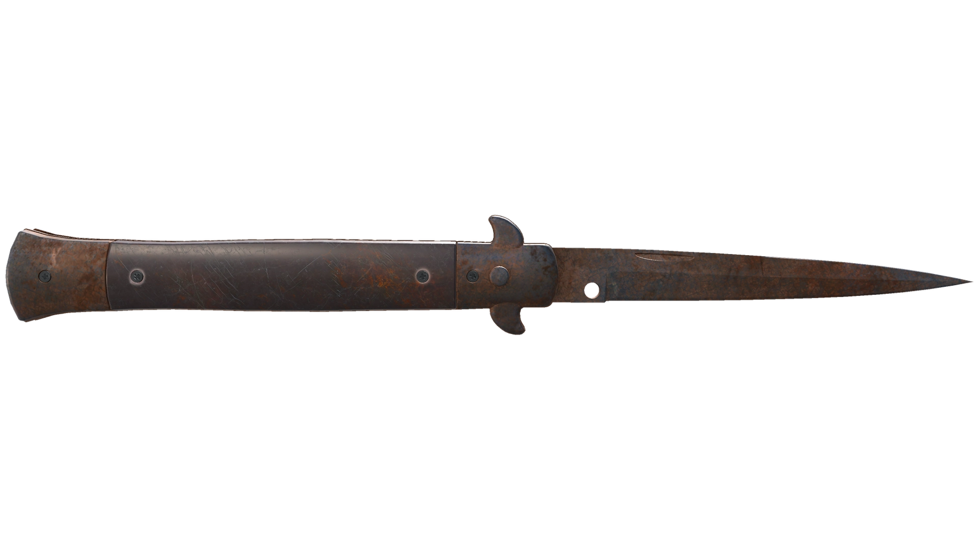 ★ Stiletto Knife | Rust Coat (Battle-Scarred)