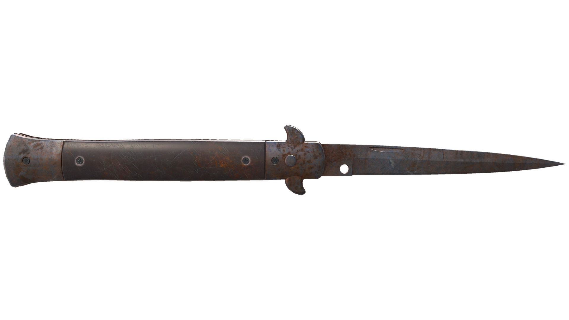 ★ Stiletto Knife | Rust Coat (Well-Worn)