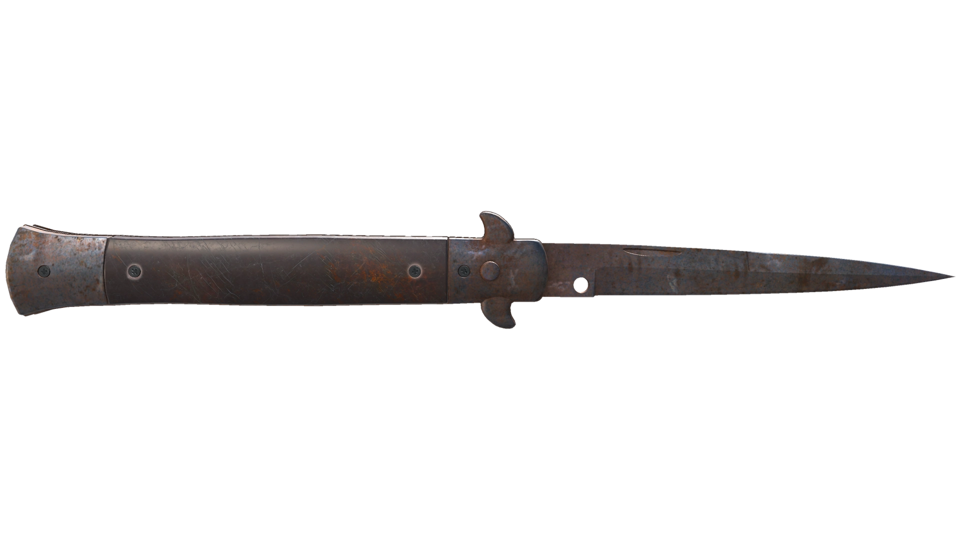 ★ Stiletto Knife | Rust Coat (Well-Worn)
