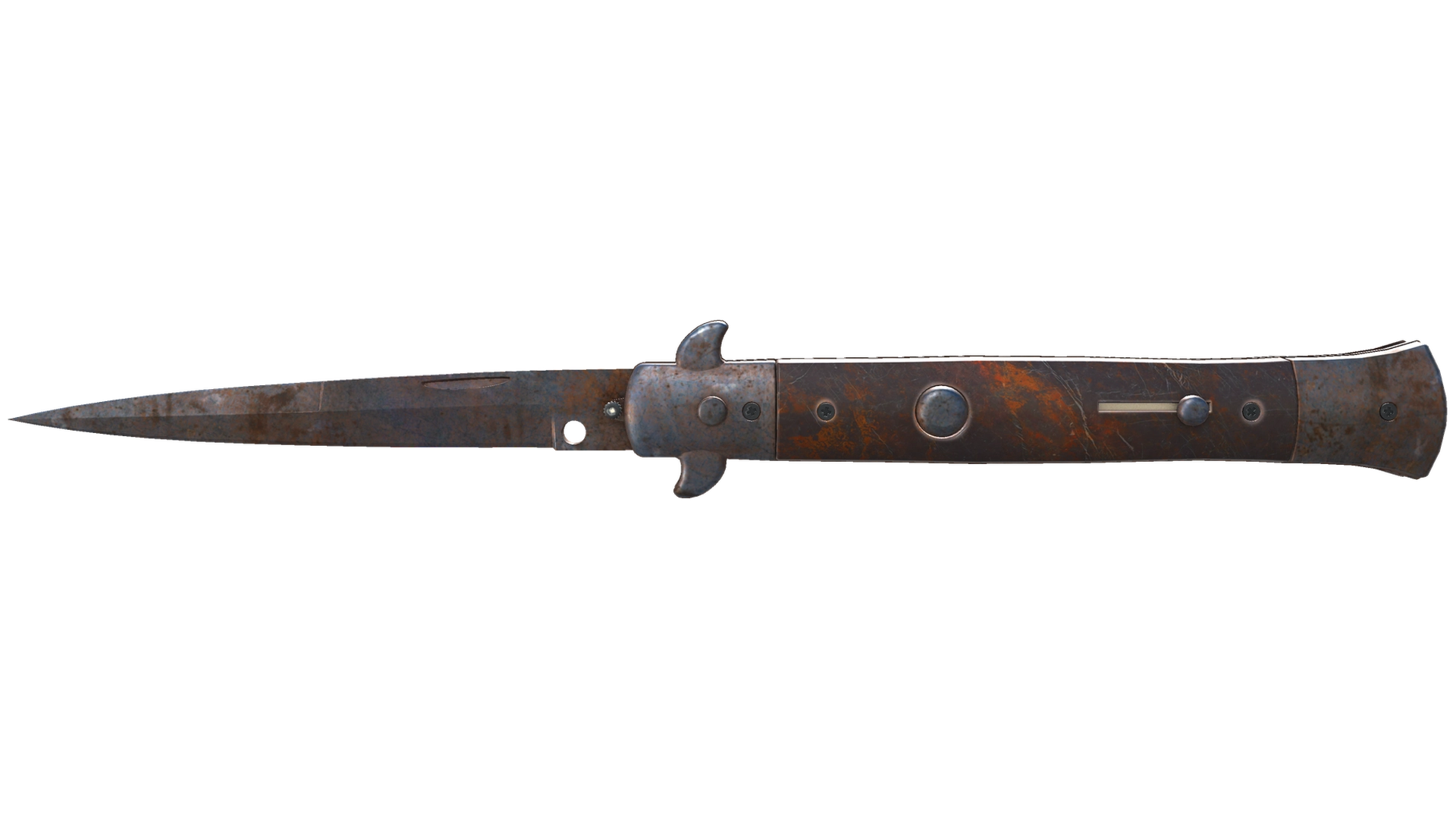 ★ Stiletto Knife | Rust Coat (Well-Worn)