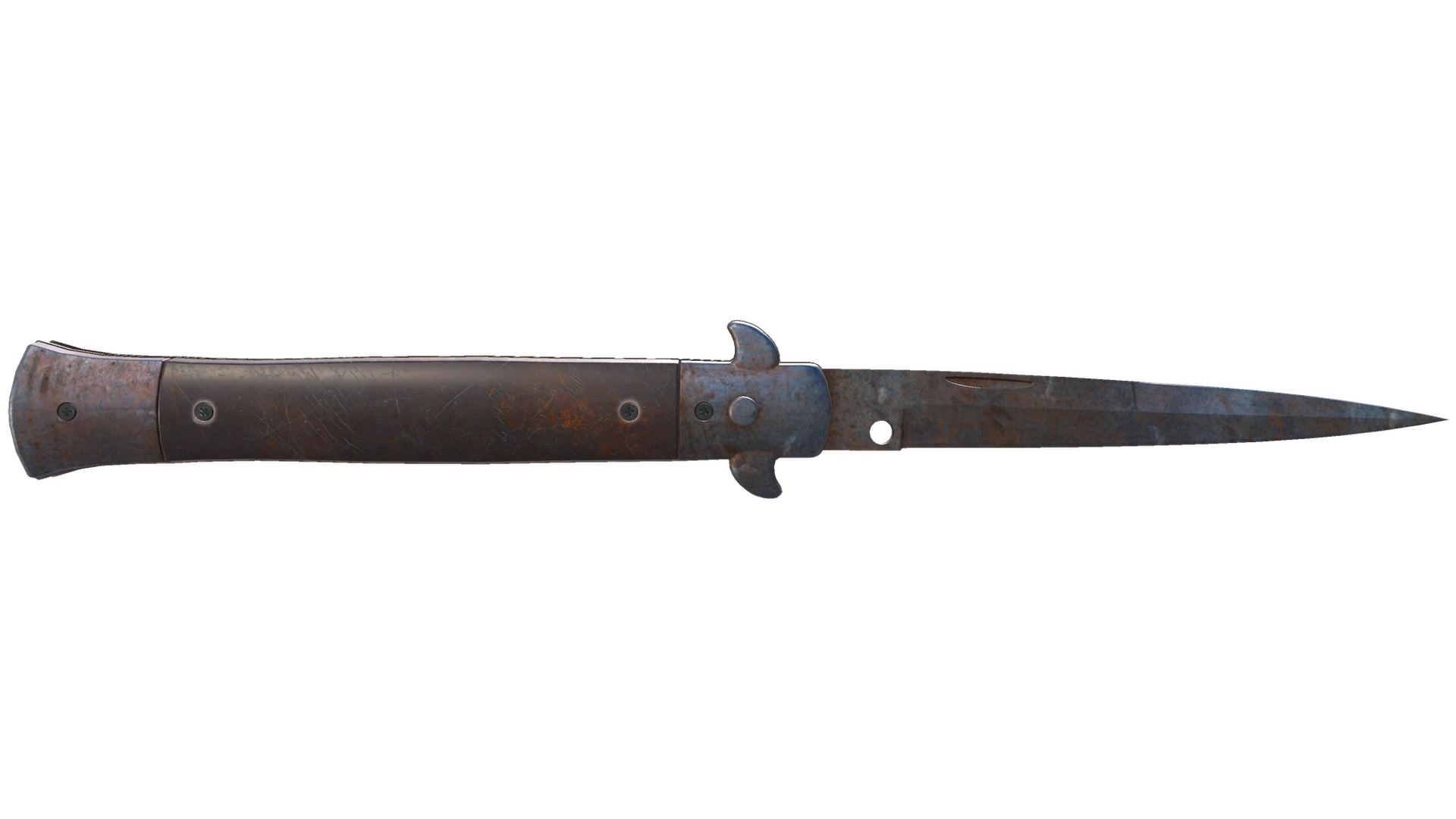 ★ Stiletto Knife | Rust Coat (Well-Worn)