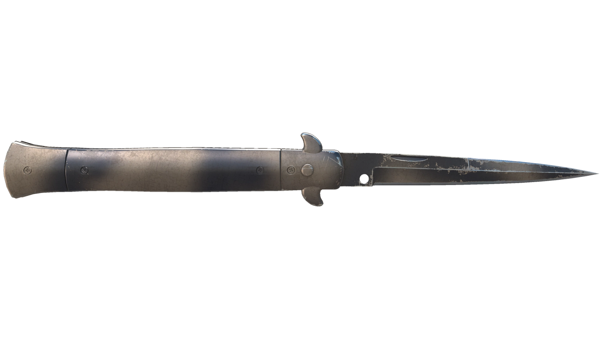 ★ Stiletto Knife | Scorched (Well-Worn)