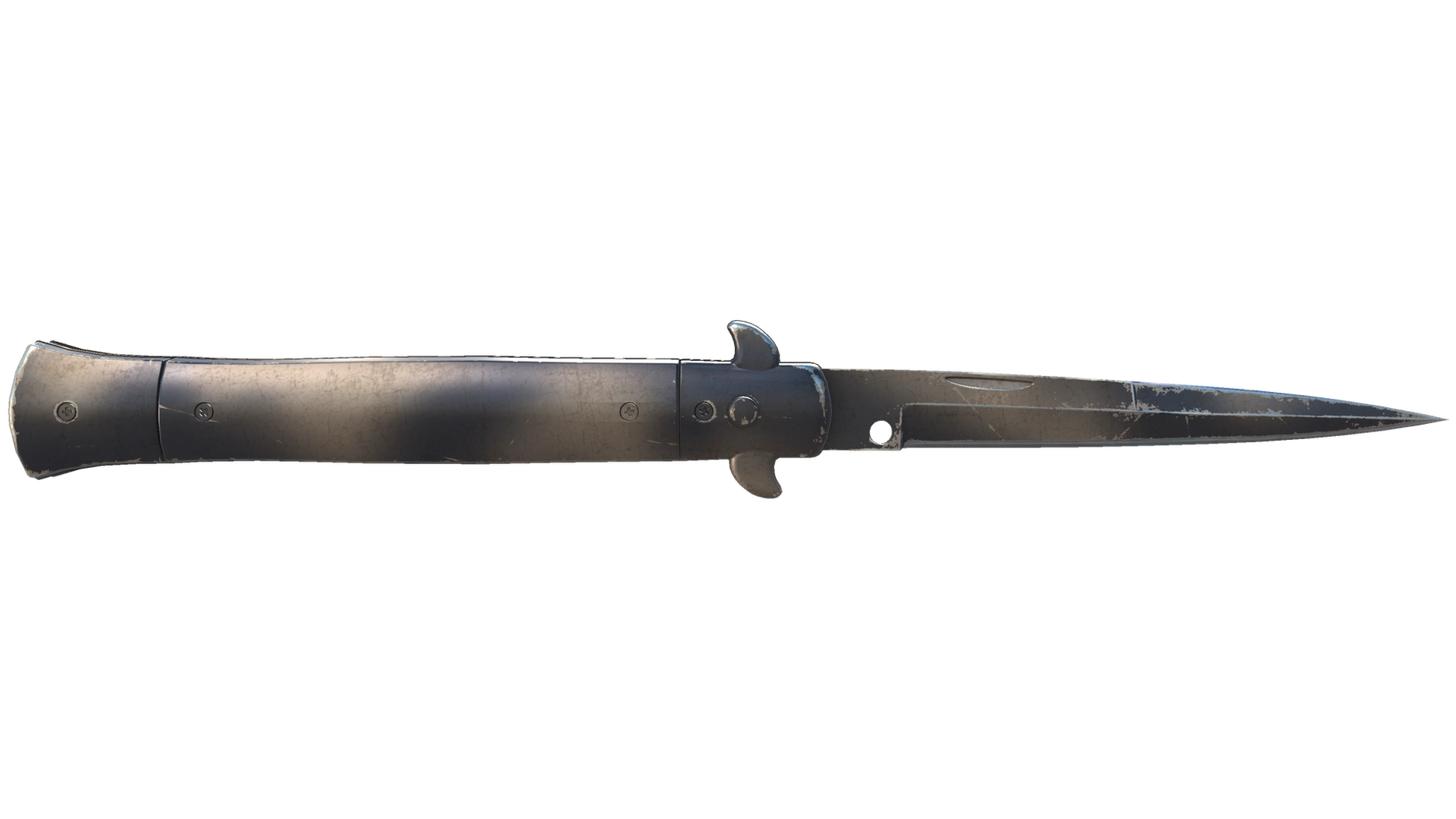 ★ Stiletto Knife | Scorched (Well-Worn)