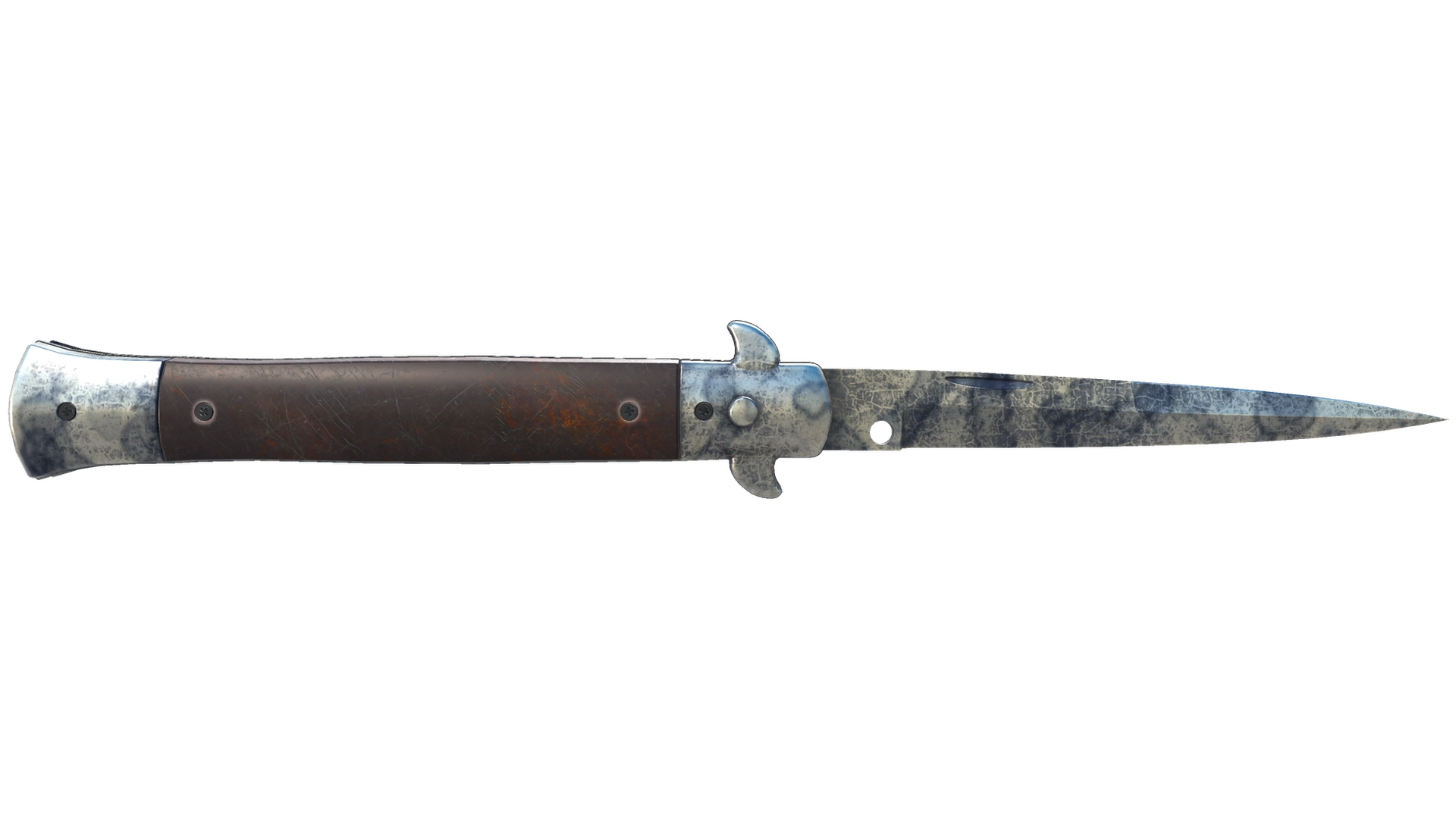 ★ Stiletto Knife | Stained (Well-Worn)