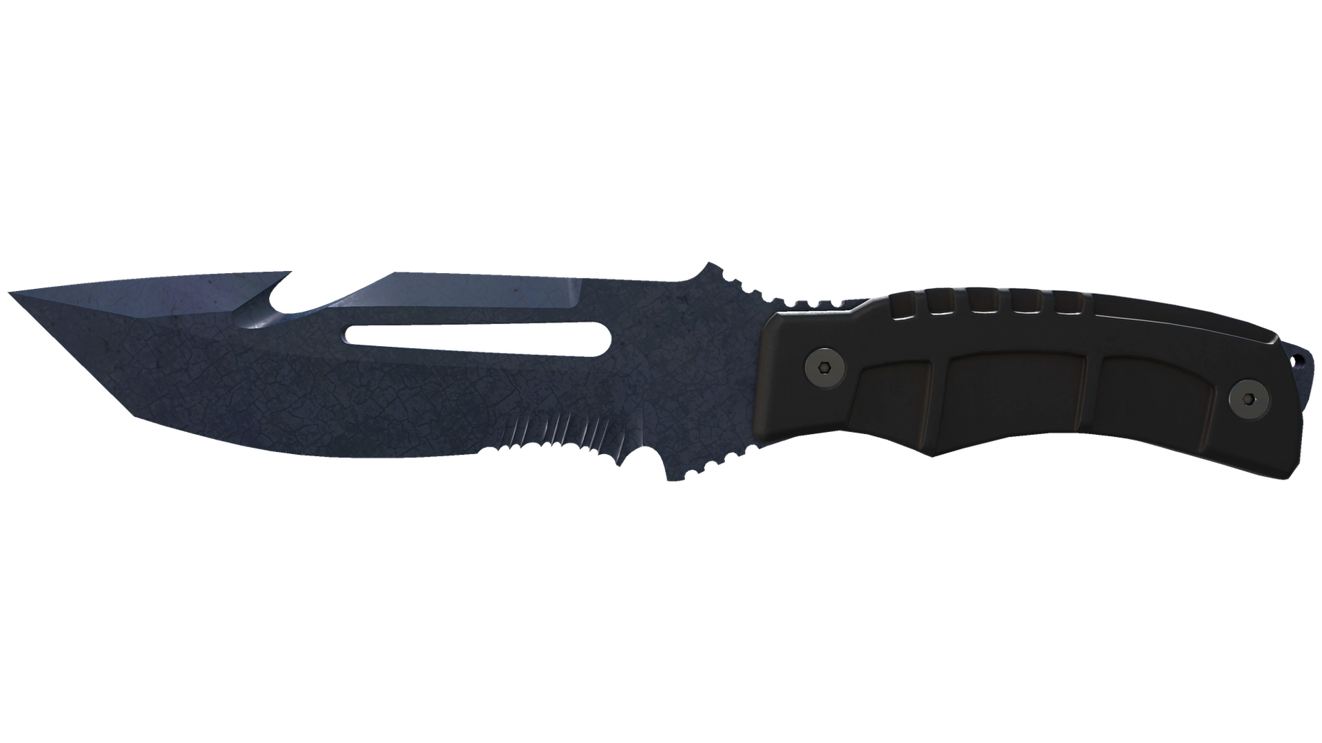 ★ Survival Knife | Blue Steel (Battle-Scarred)