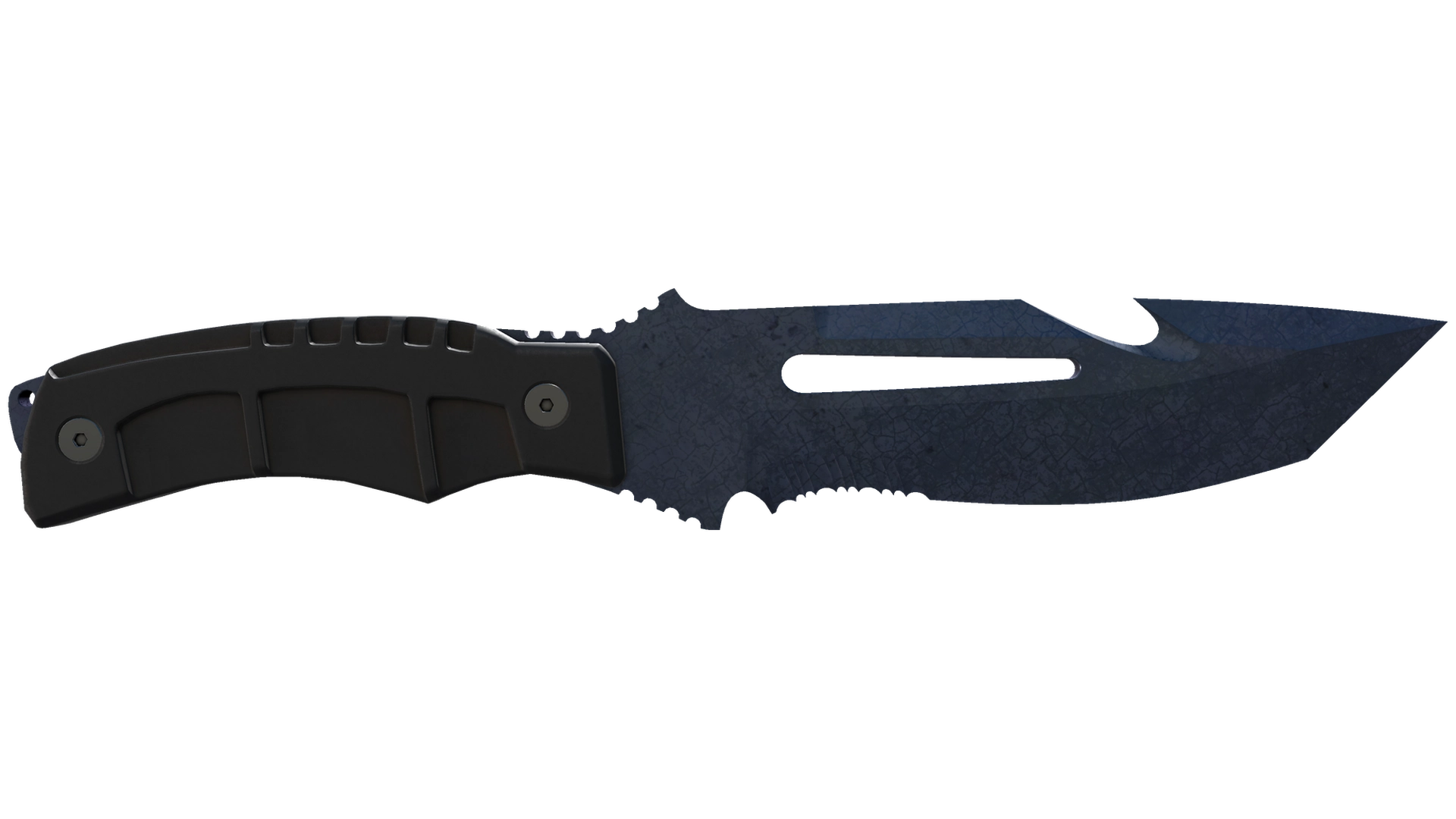 ★ Survival Knife | Blue Steel (Battle-Scarred)