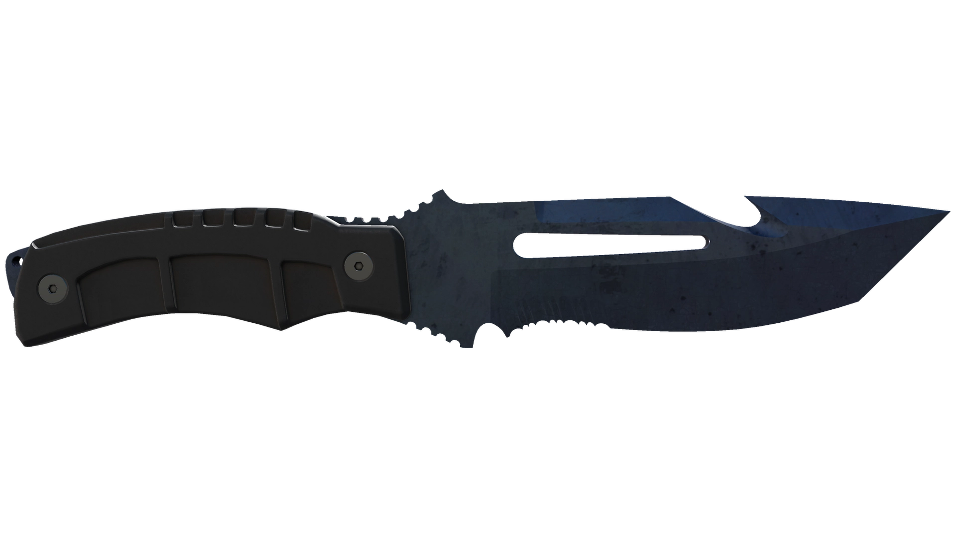 ★ Survival Knife | Blue Steel (Battle-Scarred)