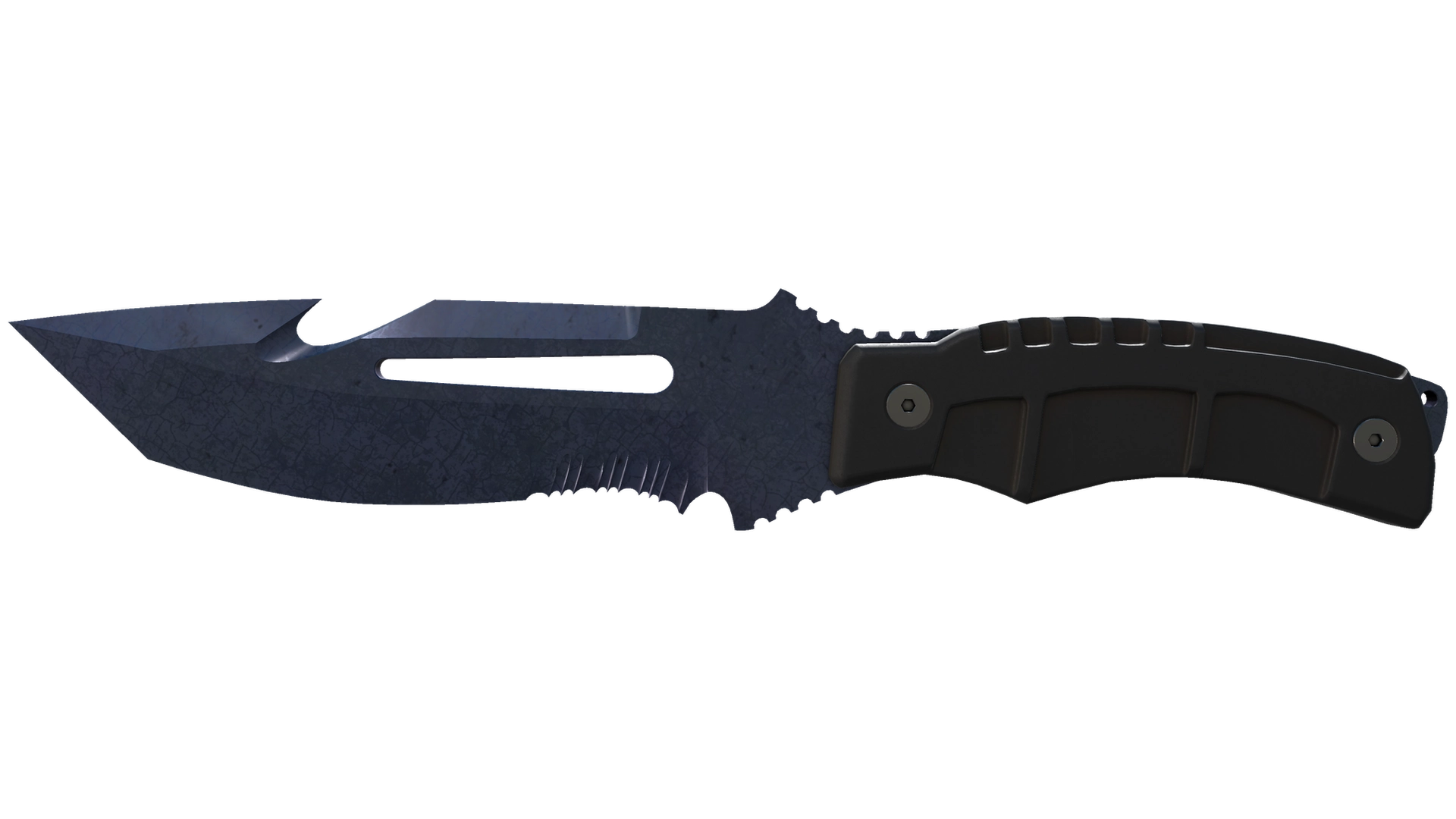 ★ Survival Knife | Blue Steel (Battle-Scarred)