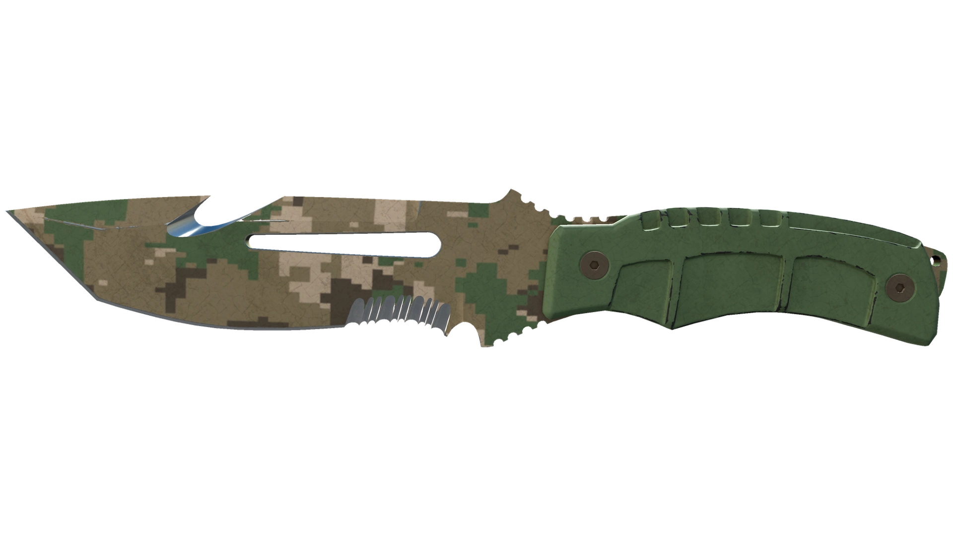 ★ Survival Knife | Forest DDPAT (Well-Worn)