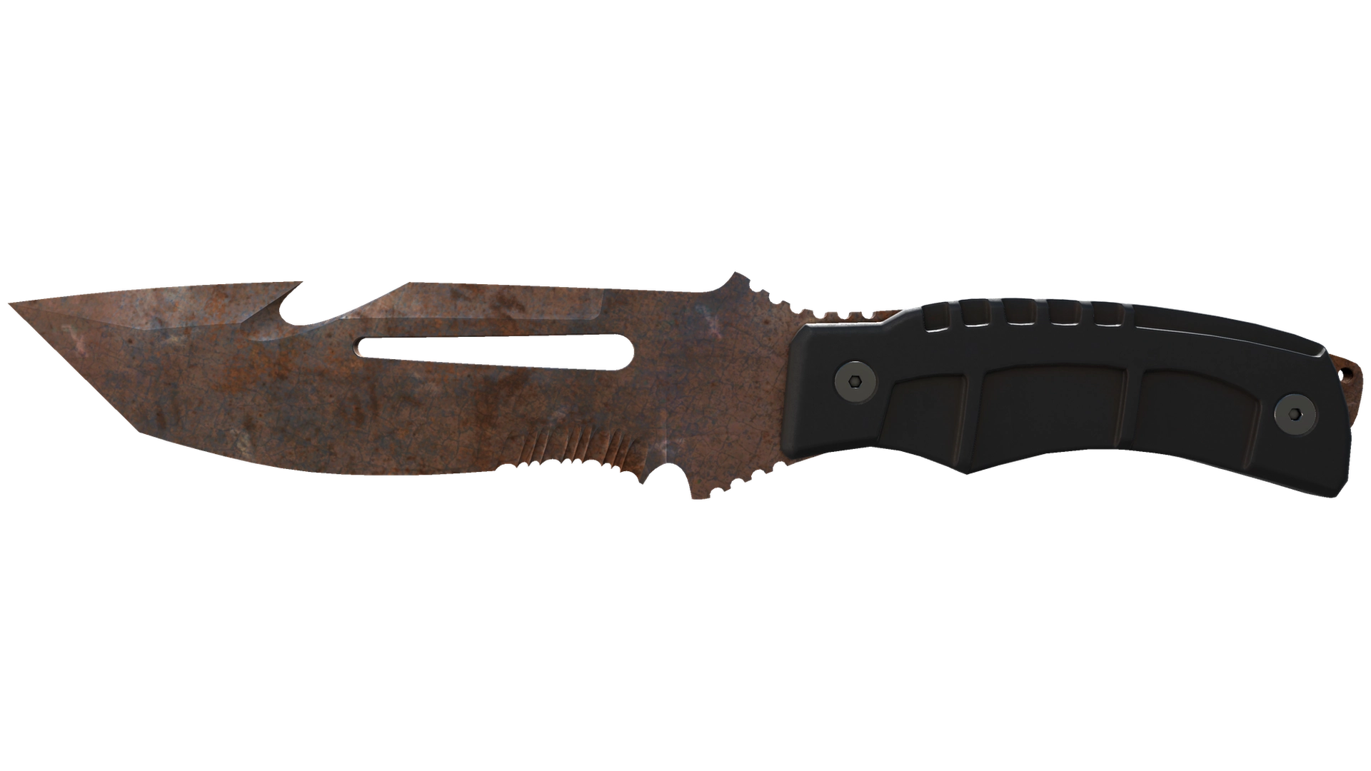 ★ Survival Knife | Rust Coat (Battle-Scarred)