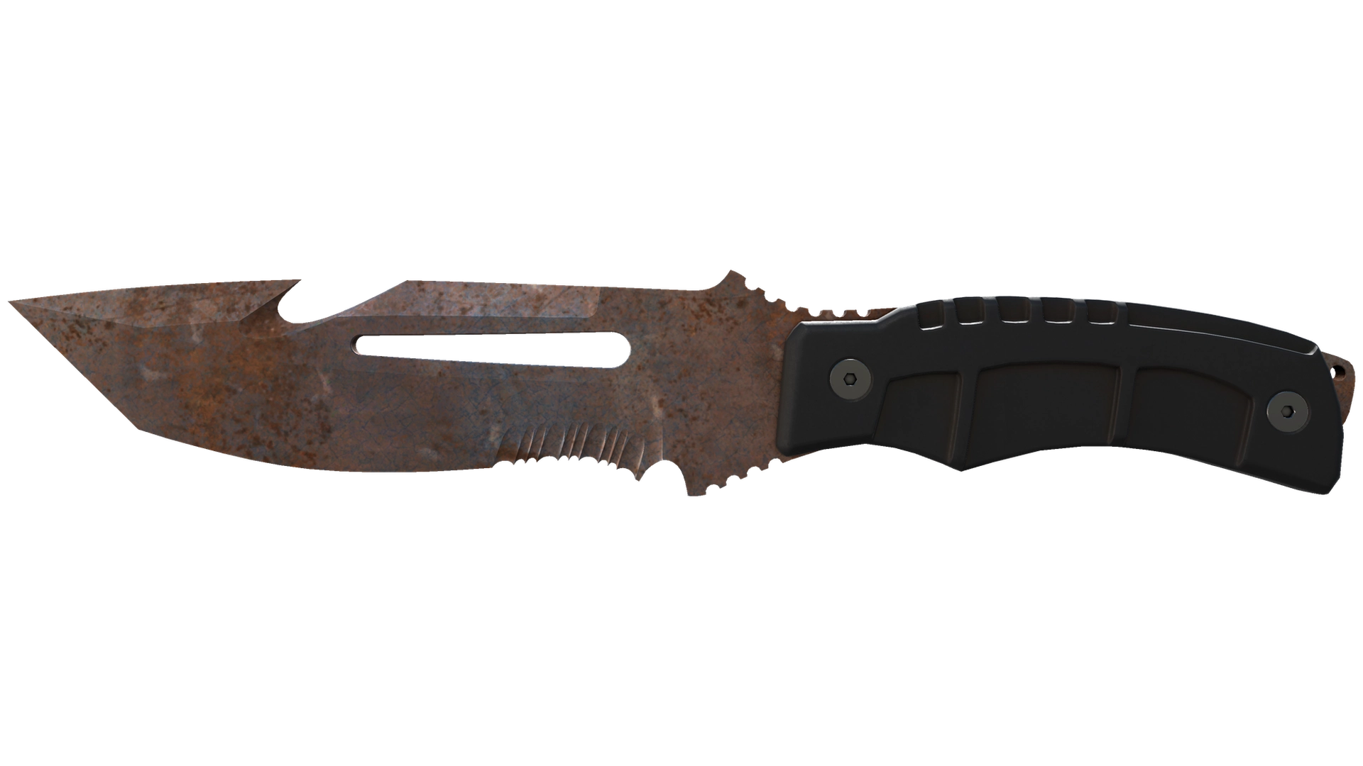 ★ Survival Knife | Rust Coat (Battle-Scarred)