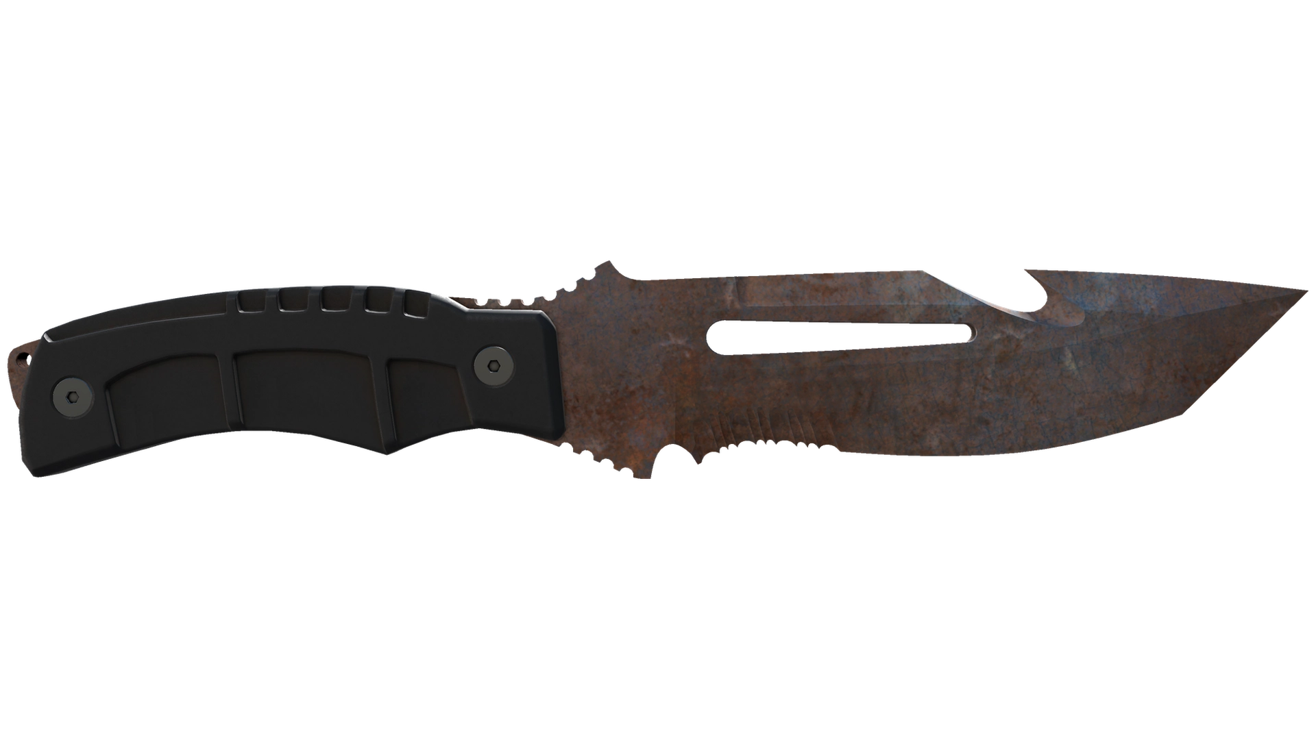 ★ Survival Knife | Rust Coat (Battle-Scarred)