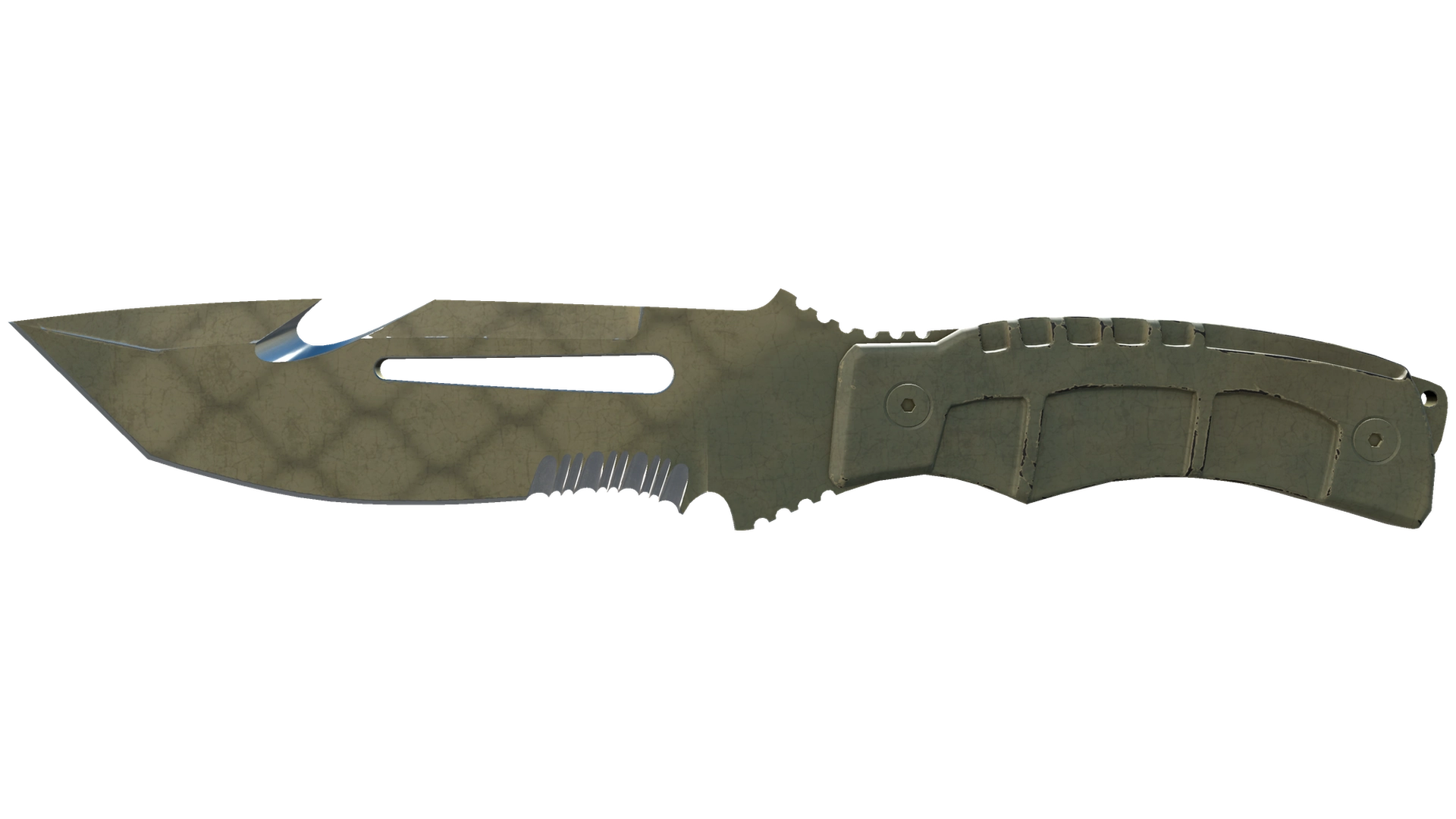 ★ Survival Knife | Safari Mesh (Well-Worn)
