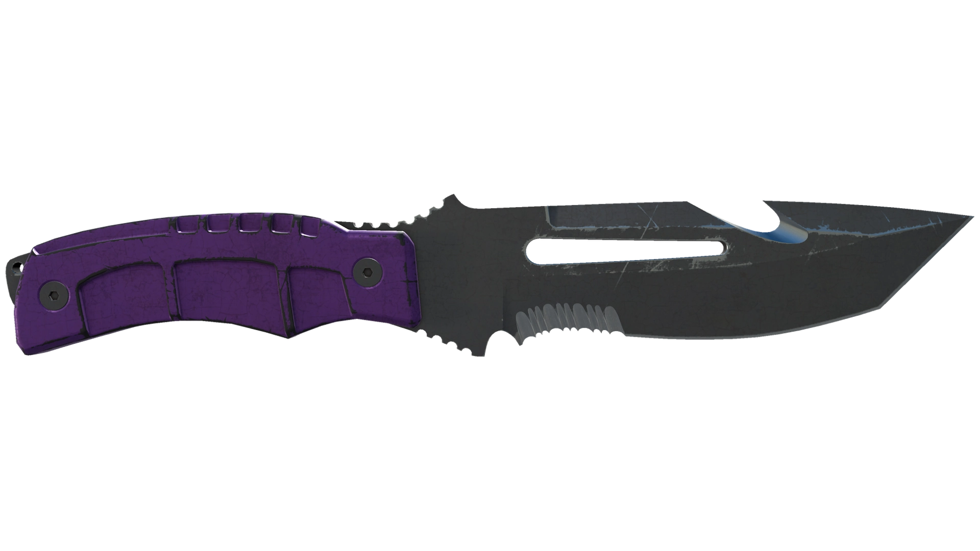 ★ Survival Knife | Ultraviolet (Battle-Scarred)