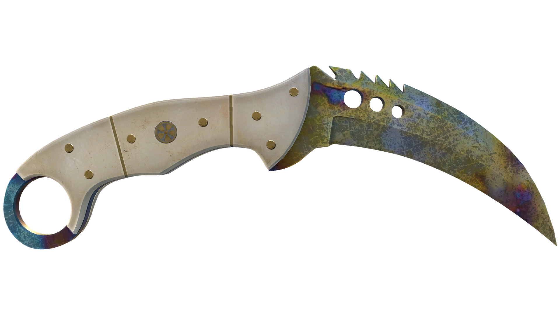 ★ Talon Knife | Case Hardened (Battle-Scarred)