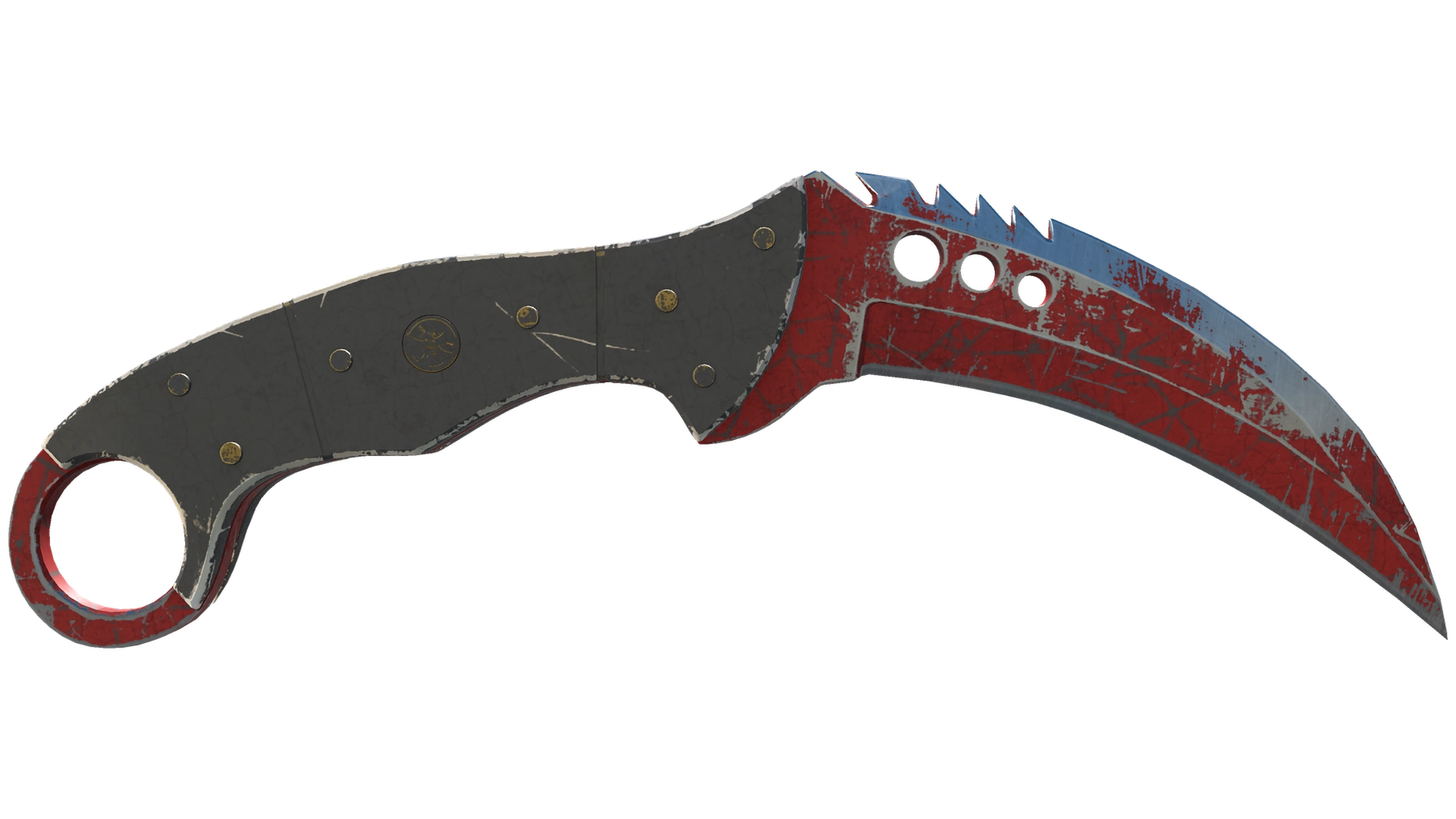 ★ Talon Knife | Crimson Web (Battle-Scarred)