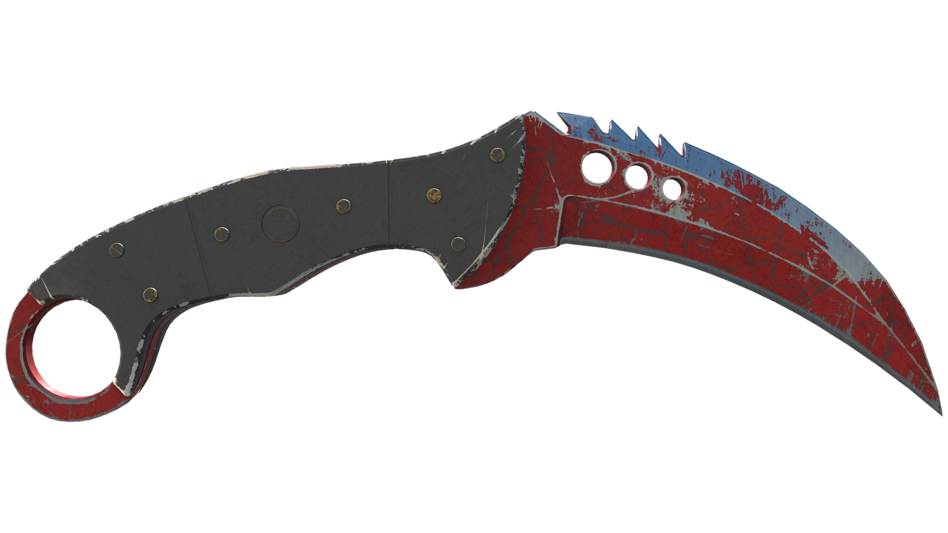 ★ Talon Knife | Crimson Web (Battle-Scarred)