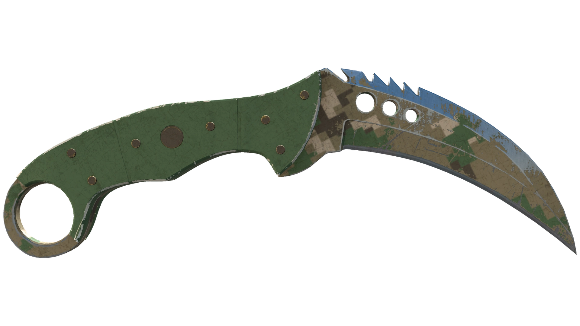 ★ Talon Knife | Forest DDPAT (Battle-Scarred)