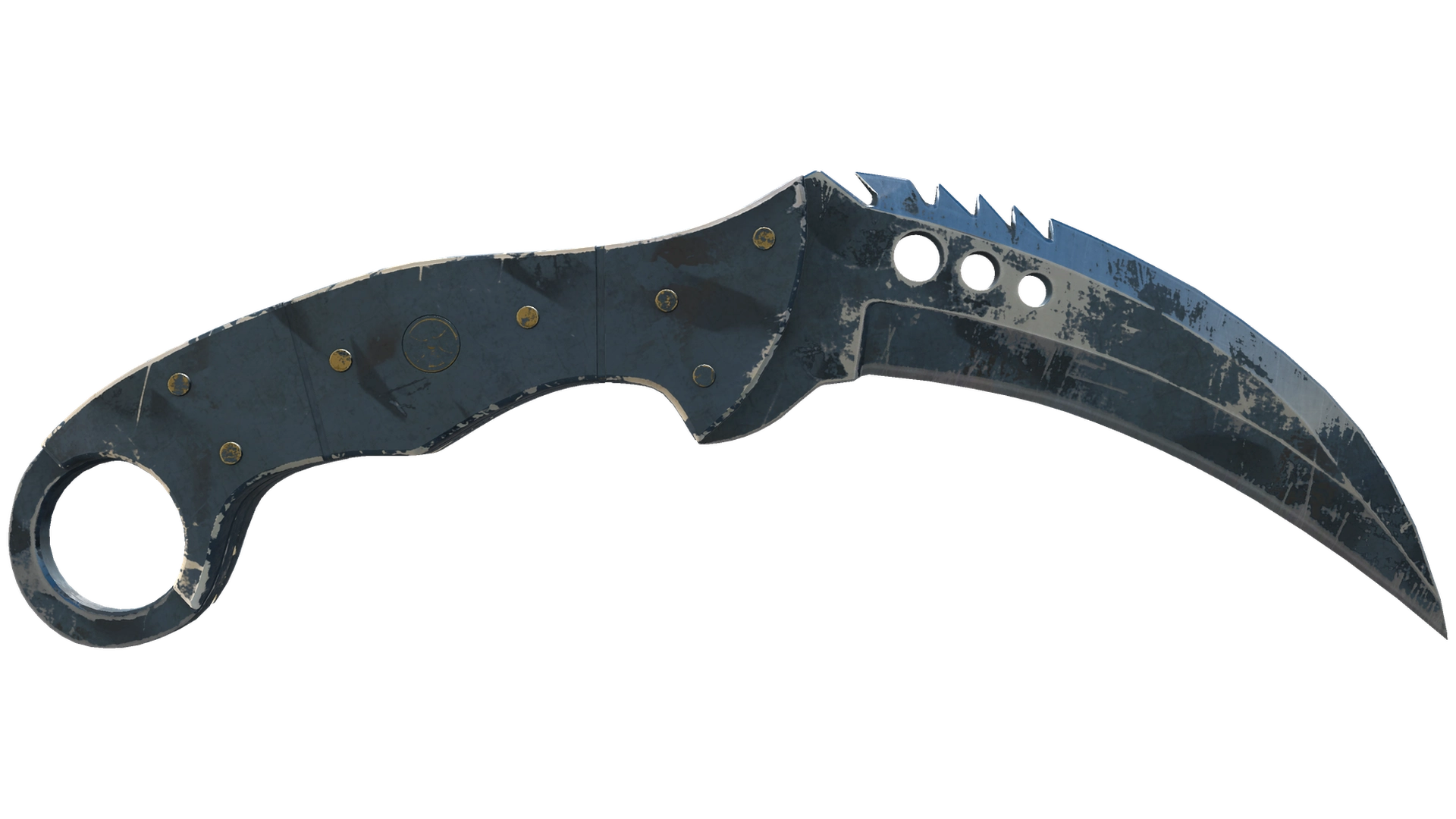 ★ Talon Knife | Night Stripe (Battle-Scarred)