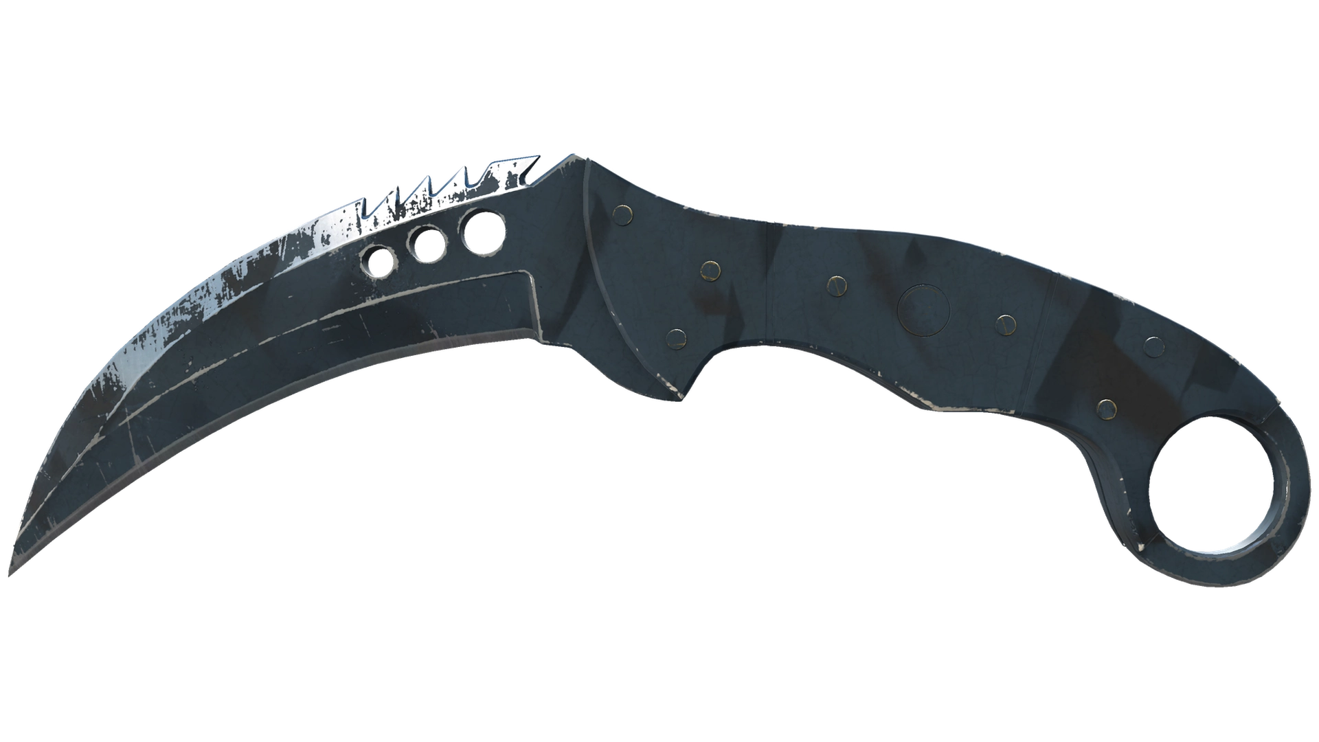 ★ Talon Knife | Night Stripe (Well-Worn)
