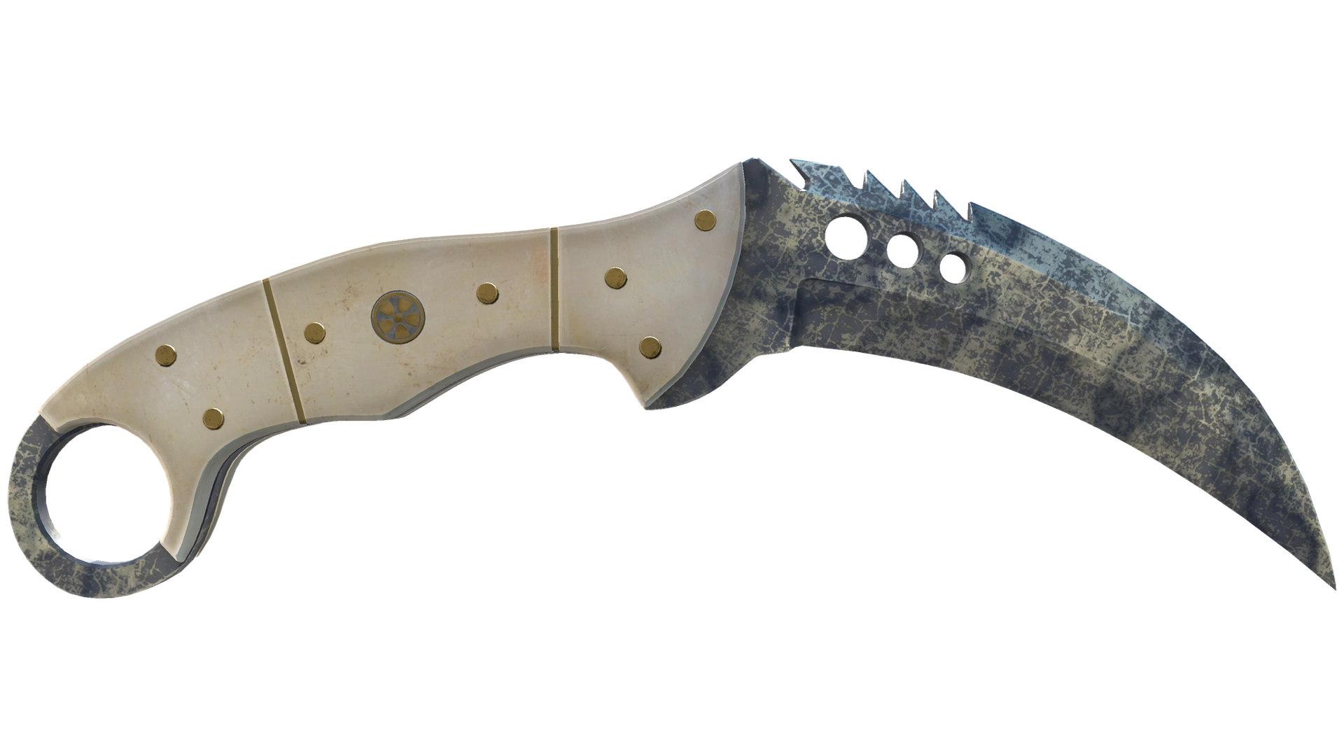 ★ Talon Knife | Stained (Battle-Scarred)