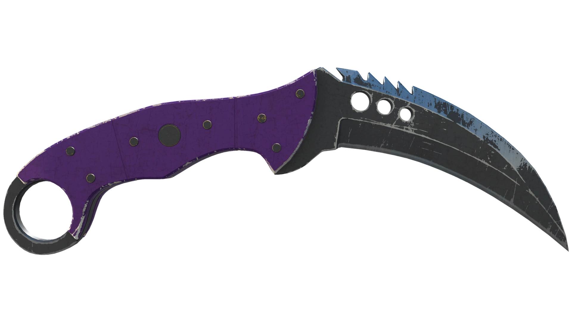 ★ Talon Knife | Ultraviolet (Battle-Scarred)