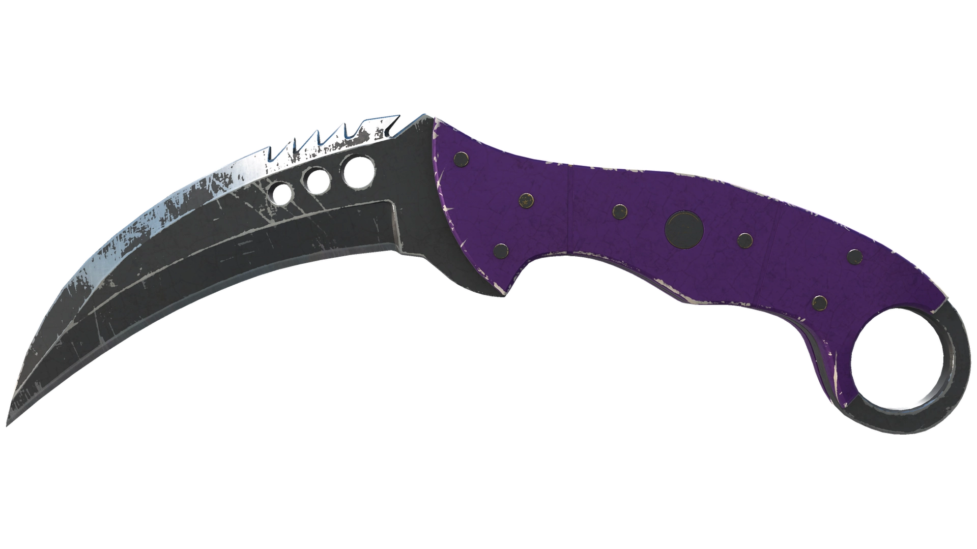 ★ Talon Knife | Ultraviolet (Battle-Scarred)